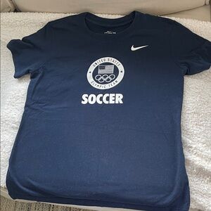 Nike Dark Blue USA Olympic Soccer Tee